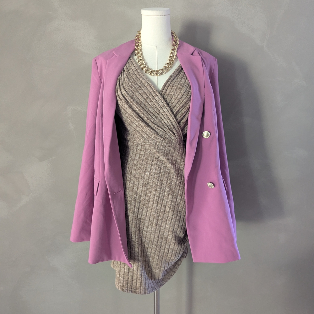 Chic Women's Lavender Blazer